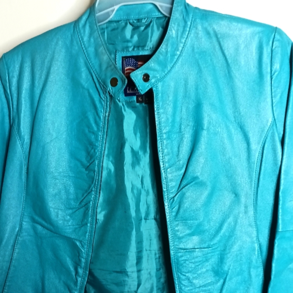 Leather jacket